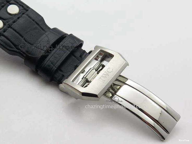 MIROTIME 0524 Big Pilot “Markus Buhler” IW5003 Turbine V6F Best Edition Silver Dial On Leather Strap A Reliable 7315